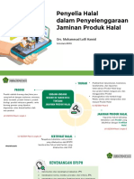 Pelatihan Penyelia Halal Paparan