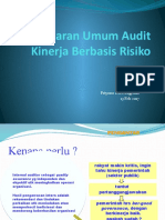 Konsep Dasar Audit Kinerja Risk Base _13 Feb 2107