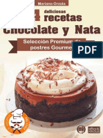 54 Deliciosas Recetas Chocolate y Nata