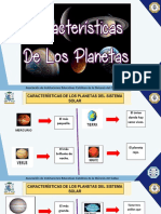 Características y Satélites de Los Planetas