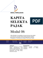 106 Kapita Selekta Pajak M-6 Reformasi Pajak