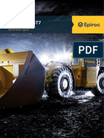 Scooptram ST7: Underground Small Size Loader With 6.8-Tonne Capacity