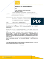 Carta N°016 Valorización N°04 y Pago N°04 - Mes de Octubre 2021