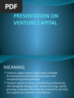 On Venture Capital