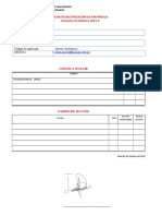 Ficha de Rectificación de Matrícula 2021 - II