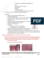 Patologia Buco-Dental - 3º Semestre - 2 Unidade - Aula 1 - Patologia Das Glândulas Salivares