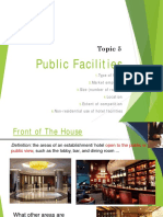 Topic 5 - Public Facilities - Foodservice