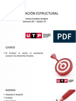 Elementos estructurales lineales simples: tensores, puntales, columnas y más