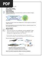 Guia 4º Individuo, Poblacion y Comunidad Estudiantes
