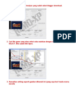 Jalankan Aplikasi 3D Analyze Yang Sudah Sobat Blogger Download