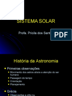 Palestra SISTEMA SOLAR