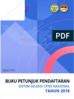 Buku Petunjuk Pendaftaran Sscn 2018 Signed