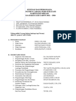 Susunan Dan Personalia Pengurus Cabang Pgri Sukatani