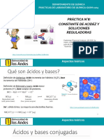 PR+üCTICA N - 8 - CONSTANTE DE ACIDEZ Y SOLUCIONES REGULADORAS