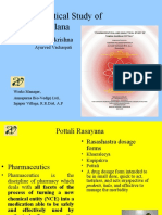 Pharmaceutical Study of Pottali Kaplana: Vd.V.Ramakrishna