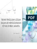 Teknik Pemeriksaan Logam Menggunakan Icp-Ms