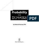 Probability for Dummies - Deborah J. Rumsey