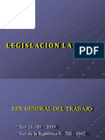 Tema #4 Legislacion Laboral