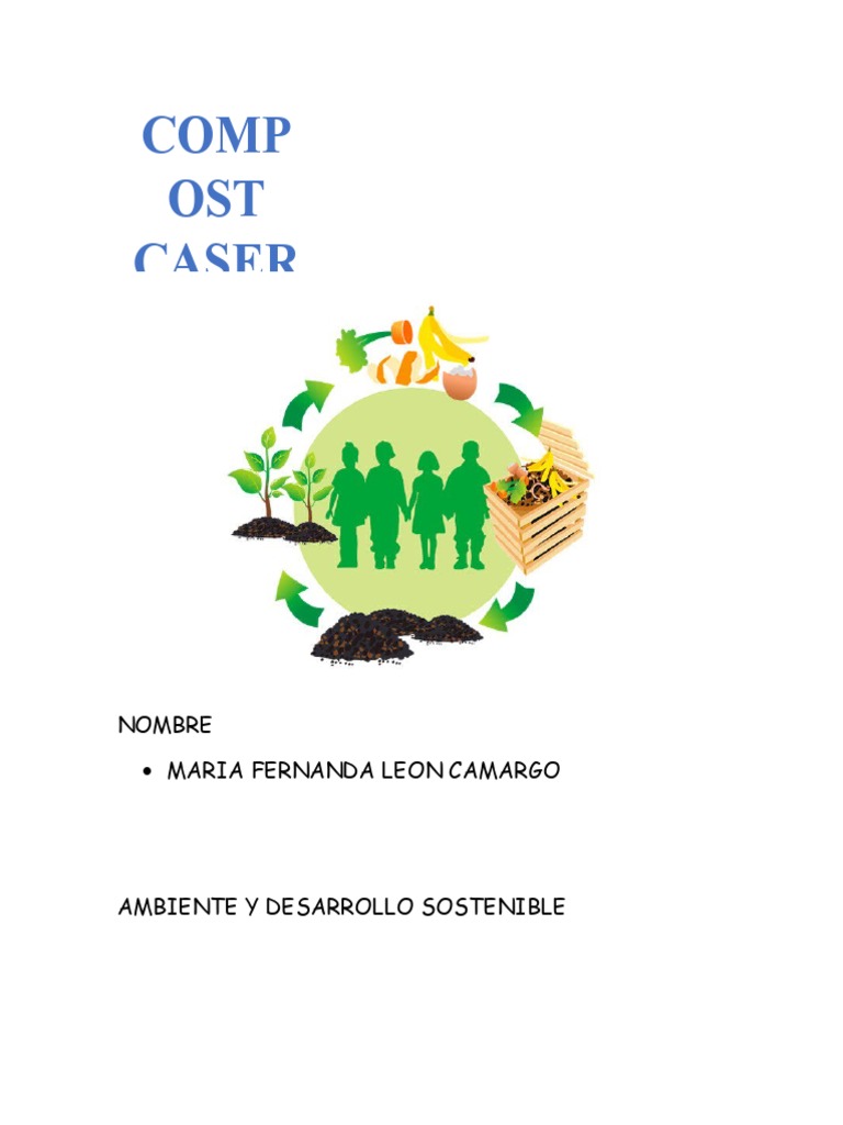Compost Ecologico Maria Fernanda Leon | PDF | Compost | Residuos