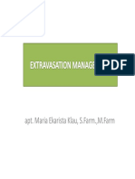 4 Extravasation Management