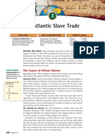 The Atlantic Slave Trade: The Causes of African Slavery