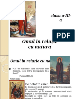 Clasa - III A - Omul - in - Relatie - Cu - Natura