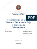 TEMA 6 - TRANSPORTE DE UN CRUDO PESADO Y EXTRAPESADO BAJO EL ESQUEMA DE CALENTAMIENTO