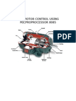 DC Motor Speed and Direction Control Using Microprocessor 8085