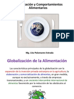 Antropología Nutricional - Globalización y Comportamientos Alimentarios