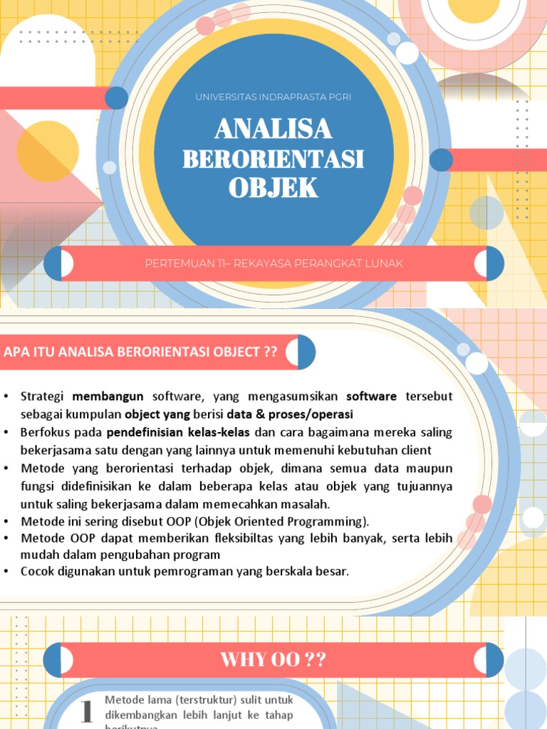 Analisa Berorientasi Objek dalam OOP | PDF