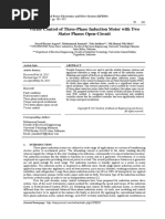 Vector Control of Three-Phase Induction Motor With