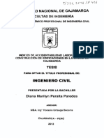 Universidad Nacional de Cajamarca: Ingeniero Civil