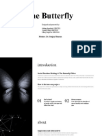 Mini Project On Butterfly Effect - Project PPT Presentation - 18BCS011,18BCS023,18BCS041
