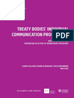 UN Treaty Bodies Individual Communications