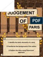 Judgement: Paris