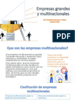 Empresas Grandes y Multinacionales