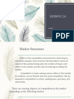 Lesson 2.4 - Market Structures-LEMUEL and JOMARI