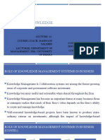 Chapter 11 Managing Knowledge