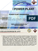 ME 522 - Power Plant Engineering - Steam Power Plant - Part 1 - Lecture