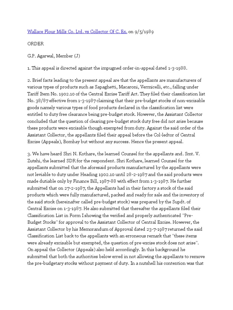 Wallace Flour Mills Co Q7 PDF Justice Crime & Violence