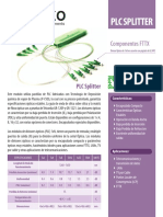 PLC Splitter Spanish