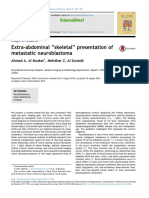 Extra-Abdominal "Skeletal" Presentation of Metastatic Neuroblastoma