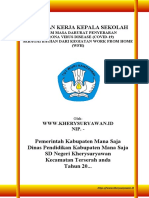 Laporan Kerja Kepala Sekolah Di Masa Pandemi - (WWW - Kherysuryawan.id)