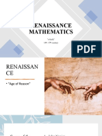 RENAISSANCE - John Napier - Marin Mersenne - Girard Desargues - René Descartes