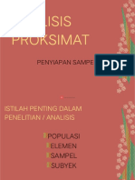 Analisis Sampel Proksimat