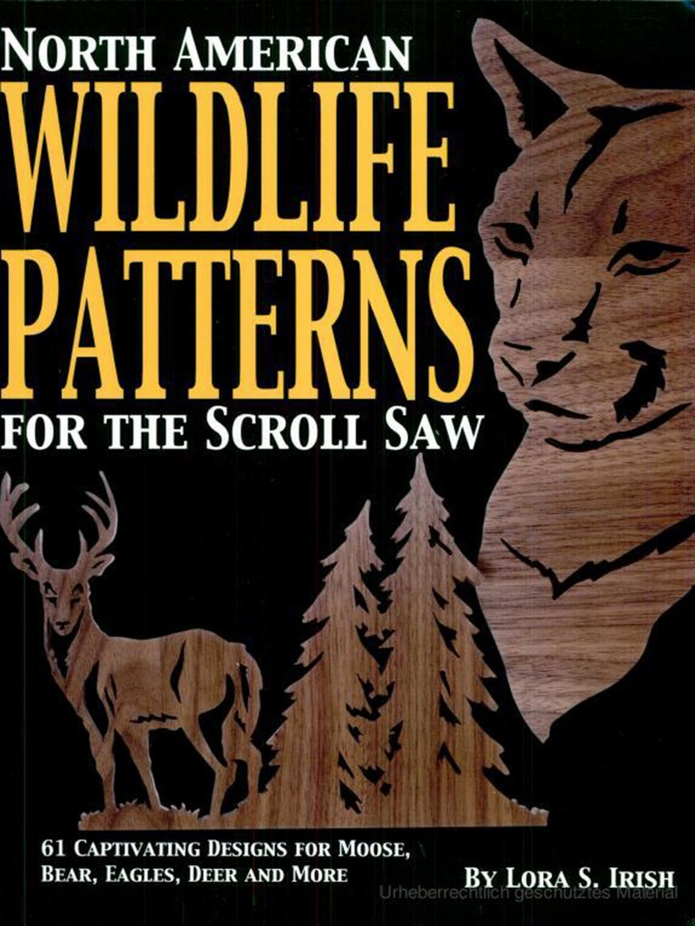 North American Wildlife Patterns For The Scroll Saw | PDF