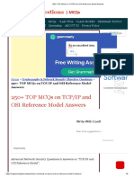 250+ TOP MCQs On TCP - IP and OSI Reference Model Answers2