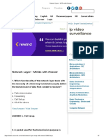 Network Layer - Mcqs With Answer Network Layer - Mcqs With Answer