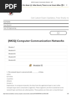 (MCQ) Computer Communication Networks - LMT5