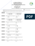 2 Summative Test: Name: Score: Section: Date